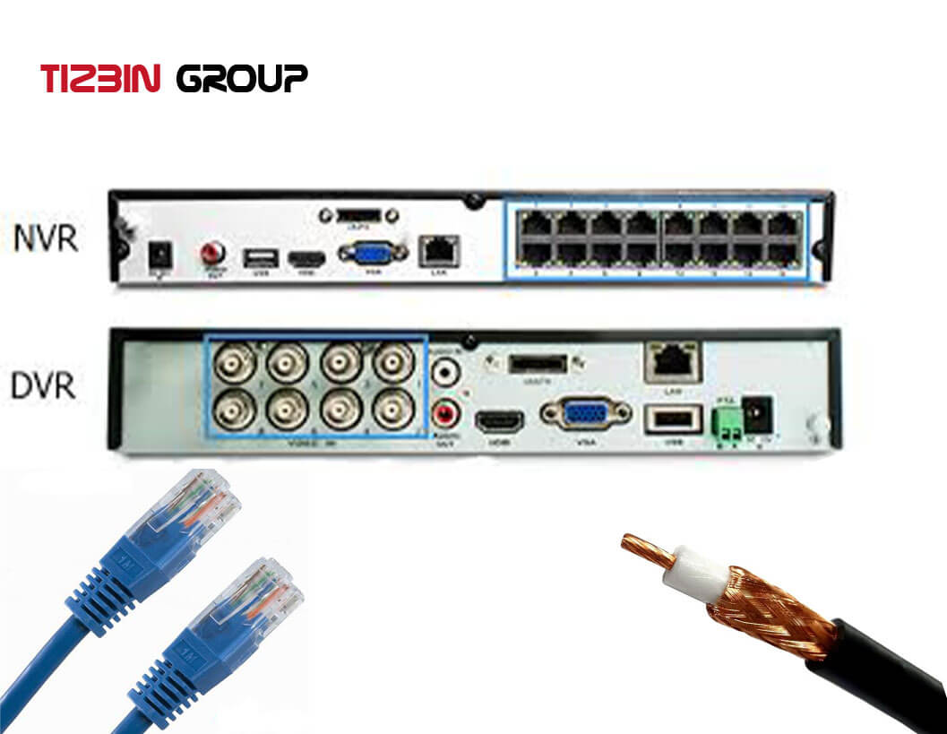 تفاوت دستگاه DVR و NVR